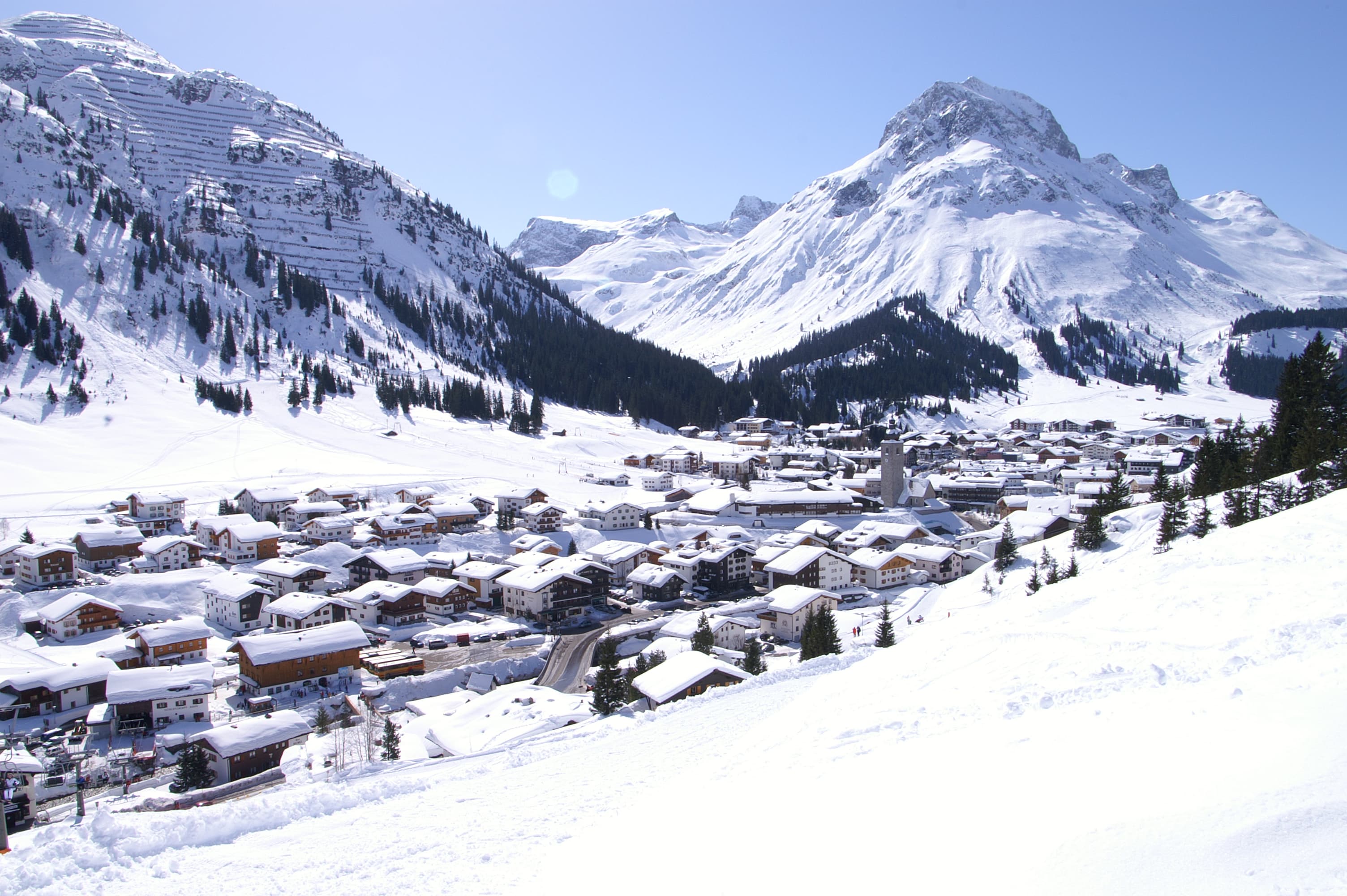 Lech am Arlberg ski resort
