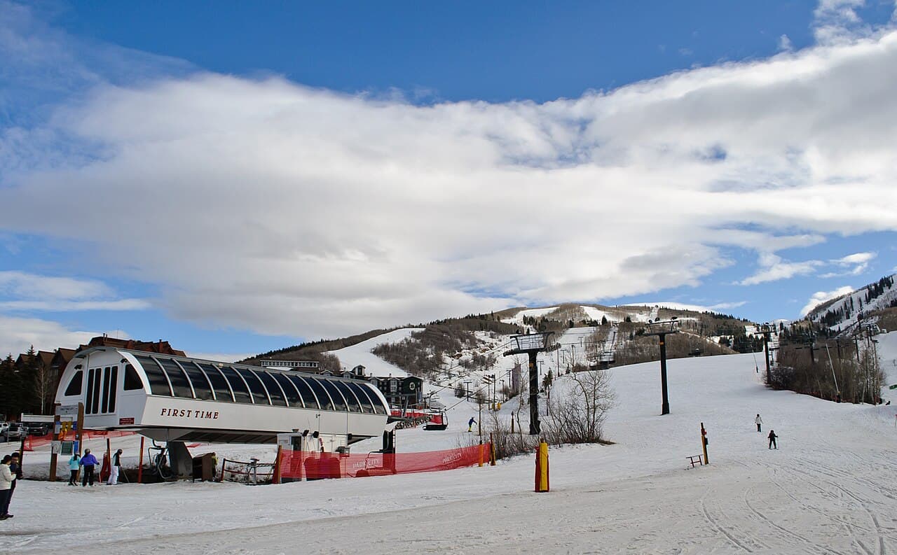 Park City Mountain Resort ski slopes and terrain in Utah